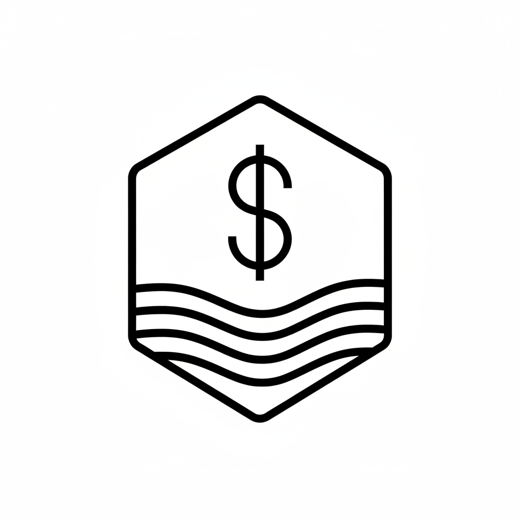Transparent pricing icon